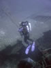 megalodon closed circuit rebreather diver with kiss rebreather diver